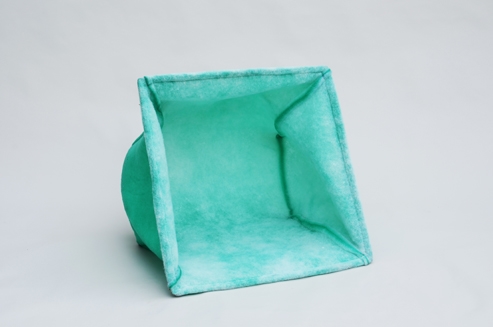 Exhaust Cube Green Tacky (20x20x10) (10/box)