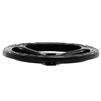 Adjustable 18" Diameter Cast Black Nylon Foot Ring