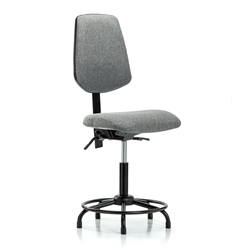 Perch Lab Chair Large Back Tubular Base