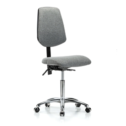 Perch Chrome Lab Chair Large Back