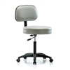 Perch Walter with Basic Backrest Exam Stool