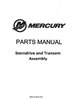 Parts Manual - Drive