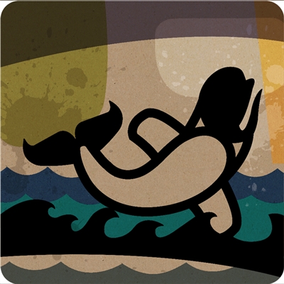 Beluga Whale Coaster