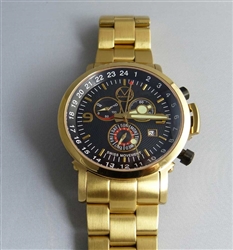 Gold culinary chef watch quartz from Morpheus