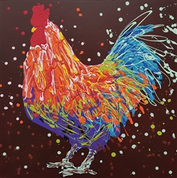 Diego the Rooster by Jeff Boutin
