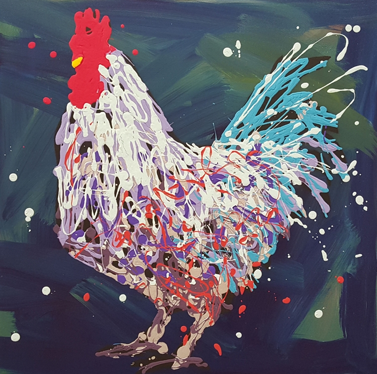 Jimmy the Rooster by Jeff Boutin