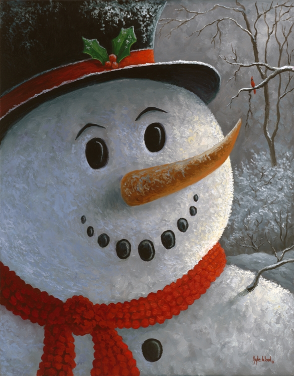 Frosty (snowman) by Kyle Wood