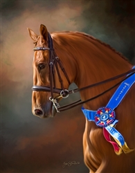 Born to Win - Horse by Lois Stanfield