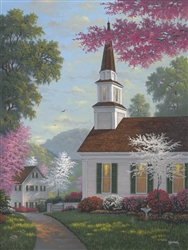 Chapel in the Hills-Spring by Kyle Wood
