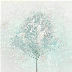 Little Blue Tree by Hal Halli