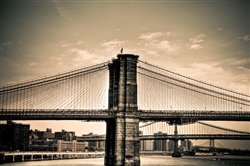 Brooklyn Bridge New York Bridges Black and White