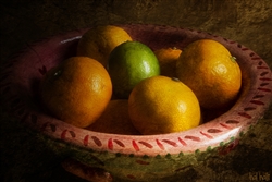 Tangerines and Lime by Hal Halli