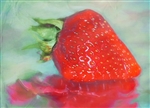Glazed Strawberry by Hal Halli