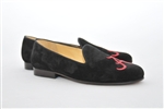 Men's ALABAMA Black Velvet Shoe