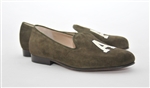 Men's ARMY Olive Suede Shoe