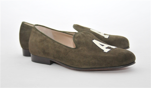 Men's ARMY Olive Suede Shoe