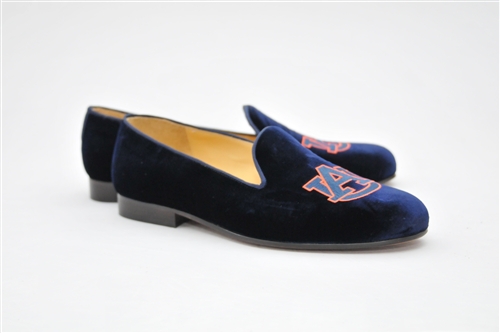 Men's AUBURN Blue Velvet Shoe