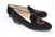 Men's CORNELL School Seal Black Velvet Shoe