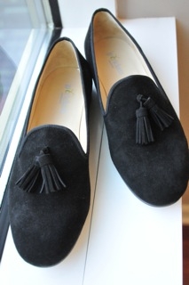 Men's JPC Tassel Black Suede Shoe