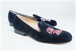 Men's UNIVERSITY OF MISSISSIPPI Blue Suede Shoe "Ole Miss"