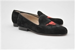 Men's SMU Black Suede Shoe