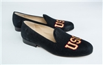 Men's University of Southern California (USC) Black Suede Shoe