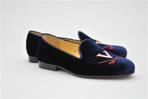 Men's VIRGINIA Blue Velvet Shoe