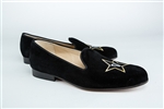 Men's Vanderbilt University Black Suede Shoe