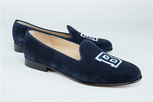 Women's BUCKNELL UNIVERSITY Blue Suede Loafer