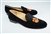 Women's CLEMSON Black Suede Loafer