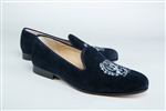 Women's Georgetown Blue Suede "Crest" Loafer