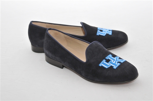 Women's UNIVERSITY OF KENTUCKY Blue Suede Loafer