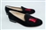 Women's Northeastern University Black Suede Loafer