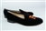 Women's Princeton University Black Suede Loafer