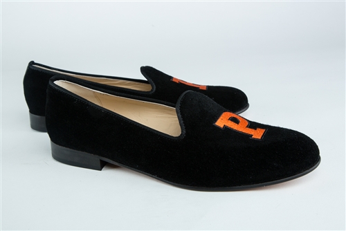 Women's Princeton University Black Suede Loafer