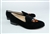 Women's Princeton University Shield Black Suede Loafer