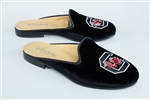 Women's SOUTH CAROLINA Black Velvet Mule