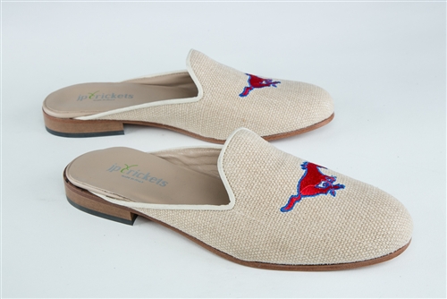 Women's SMU Natural Linen Mule