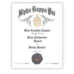 Create Your Own Certificate / Award