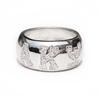 Ladies' Sterling Silver CZ Pave Ring