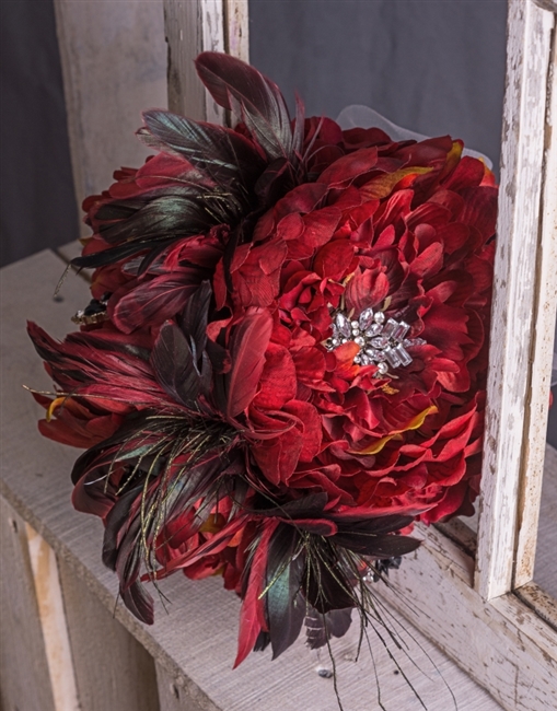 Red and Black Bouquet