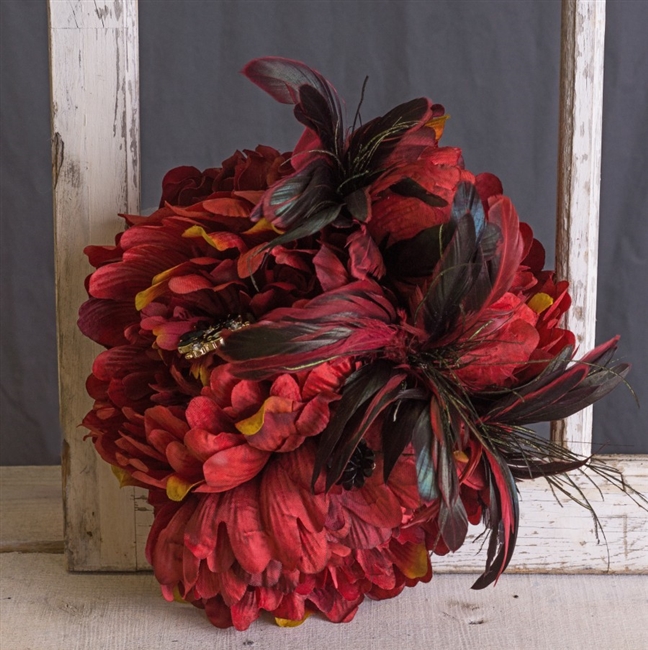 Red and Black Bouquet