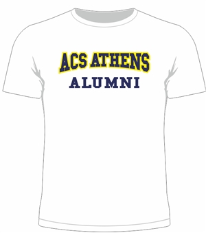 AL03_Short Sleeve T-Shirt With "ACS Athens Alumni" Logo