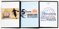 D08_Set of 3 International Basketball Coaches Clinics (4th, 5th & 6th) - DVD