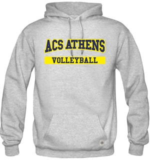 SA20_Hooded Sweatshirt With "ACS Athens Volleyball" Logo