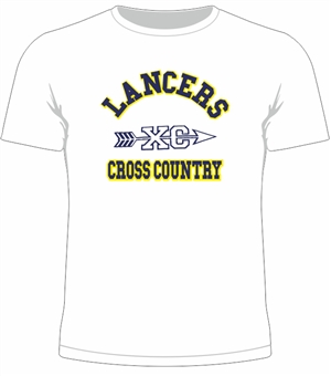 ST14_Short sleeve T-Shirt with Large Cross Country Logo