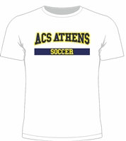 ST16_Short Sleeve T-Shirt With "ACS Athens Soccer" Logo