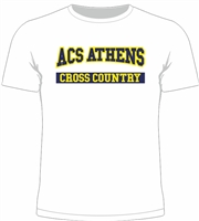 ST21_Short Sleeve T-Shirt With "ACS Athens Cross Country" Logo