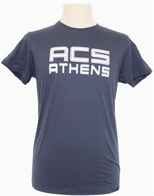 T11_Short Sleeve T-Shirt with Large  ACS Athens Logo