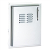 AOG Single Access Door with Tank Tray & Louvers